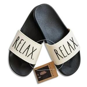 New Rae Dunn Women's Relax Beach Casual Slide Sandals